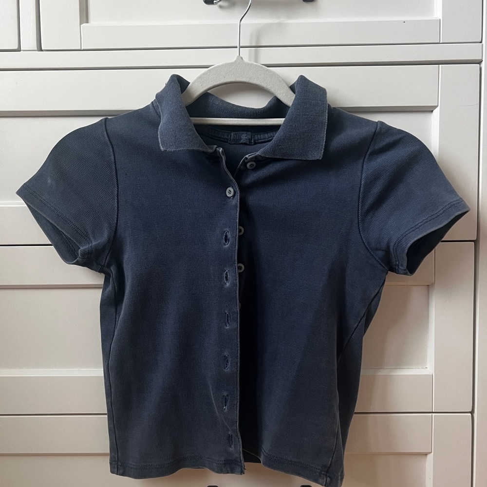 Navy Short Sleeve